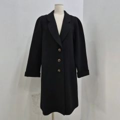 希少42✨美品 マックスマーラ ロングコート ウール 女優襟 銀タグ