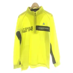 ルコックスポルティフ le coq sportif Tシャツ M 黄 イエロー 長袖 スタンドカラー ハーフジップ トップス /PP ■GY61のサムネイル