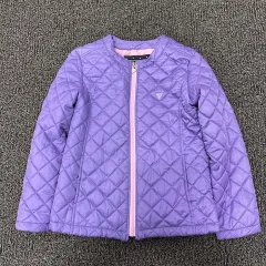 130 GUESS キッズ キルティング アウター ジャケット 130サイズ PURPLE パープルのサムネイル