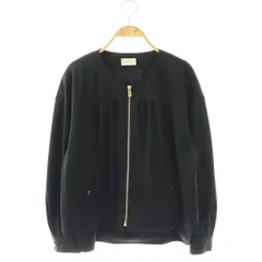 グレースクラス GRACE Class 25AW トリアセジャージジャケット ノーカラー ジップアップ 36 ブラック /HK ■OSのサムネイル
