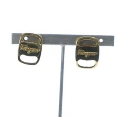 サルヴァトーレフェラガモ Salvatore Ferragamo イヤリング アクセサリー 両耳用 ねじ式 ロゴ ゴールド色 ■GY18 /MQのサムネイル