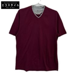 最高級】ブルネロクチネリ Vネック Tシャツ ベージュ 銀座店購入 