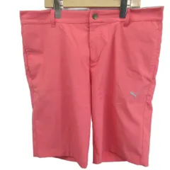 プーマ PUMA パンツ XXL ピンク 無地 ショート丈 /NP ■ECA003