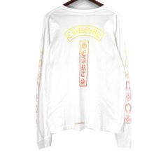 クロムハーツ バックアーチロゴプリント ロングスリーブT 胸ポケット