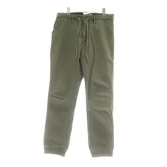 ノンネイティブ nonnative ジョガーパンツ 3 カーキ ドローストリング 裾リブ 無地 /AUのサムネイル
