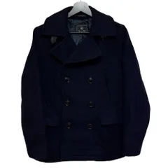 メンズビギ MEN'S BIGI ピーコート Pコート ウール ナイロン S 紺 ネイビー /MZ ■GY99のサムネイル