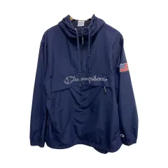 メンズL / チャンピオン USA パッチ アノラック ジャケットのサムネイル