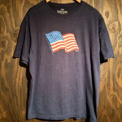 【US古着】FADED GLORY 星条旗 Tシャツ XL ネイビー 2012のサムネイル