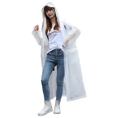 【新品】 レインコート 自転車 雨合羽 カッパ自転車 レインポンチョ 雨具 レインウェア アウトドア 自転車 リュック対応 防風 豪雨対策 丈夫 撥水 防水ポケット 大人 メンズ レディース おしゃれ 男女兼用 通勤 通学 (ホワイト, XL) 0