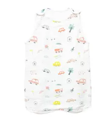 【人気商品】夏用 ベビー スリーパー 寝袋 4重ガーゼ 綿100% 赤ちゃん 柔らかい 寝冷え防止 かわいい