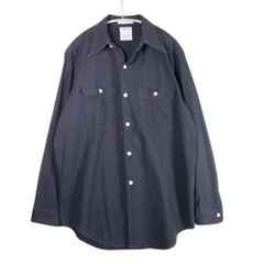 中古A】01 マディソンブルー ハンプトン パールボタンシャツ 