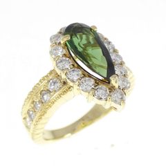 PT900 ルベライト トルマリン 3.72ct ダイヤモンド リング 指輪 - メルカリ
