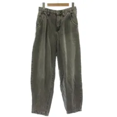 ザラ ZARA デニム ジーンズ EUR32 グレー 長ズボン フルレングス /GG ■MA