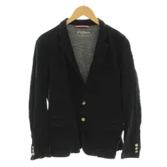 ジャーナルスタンダード JOURNAL STANDARD テーラードジャケット 上着 M 黒 ブラック 長袖 シングルブレスト /LP ■MA