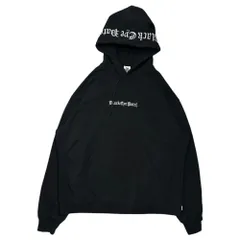 BlackEyePatch(ブラックアイパッチ) Logo-Embroidered Pullover Hoodie ロゴ 刺繍 プルオーバー パーカー XL ブラック