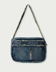 デニムリメイク ウォレットショルダー スマホショルダー ハンドメイド