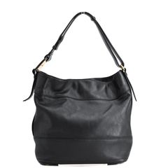 Rare BURBERRY Grifton Leather Hobo Bag - メルカリ