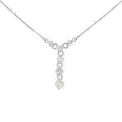 Pt850&Pt900✨オパール1.01ct✨ダイヤ0.47ct✨素敵ネックレス - メルカリ