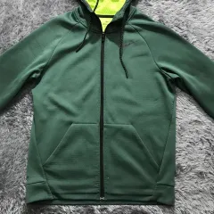 M # NIKE ドライフィット フードジップアップ