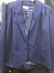 美品✨ヴァレンティノ ノーカラージャケット バージンウール 半袖