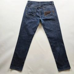 か*ぎ様 ドルガバ デニムパンツ 48 イタリア製 ロゴプレート ジーンズ