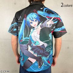 初音ミク 刺繍ワークシャツ マジカルミラ 2016Ver. XL ブラック - メルカリ