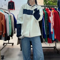 Tommy Hilfiger トミーヒルフィガー 白 紺 ブルゾン アウター