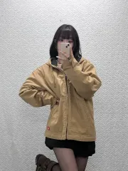 ディッキーズ ヴィンテージ カジュアル ダック アクティブ トラッカー ウォーク フード ジャケット L C11352のサムネイル
