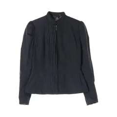 リーバイス (WOMEN - XS) ポリ ピンタック ハイネック ジップアップ ジャケットのサムネイル