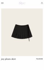 theredthread S ring pleats skirt full 黒 - メルカリ