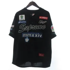 Supreme 激レア　ベースボールシャツ 90s Supreme Baseball Shirt - blue room