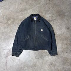 超希少」USA製 Carhartt デトロイトジャケット J001BLK - メルカリ