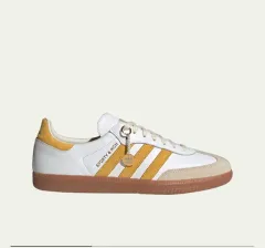 新品 アディダス x SPORTY&RICH サンバ OG クラウド ホワイト ボールド GOLD