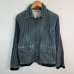 XLARGE ストライプデニムジャケット Lサイズ - メルカリ