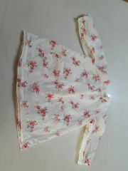 写真追加☆ボンポワンBonpointブラウス/スカートセット12aさくらんぼ