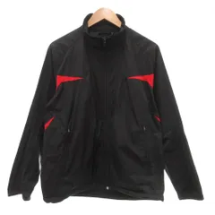 ナイキ NIKE ジャケット L 黒 ブラック 長袖 スタンドカラー 切り替えデザイン /ML ■ECF003
