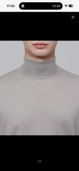 POPUP限定】SINSS ウールブレンドミストグラデーションニット Lサイズ 