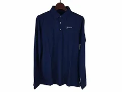 【中古ゴルフウェア】SRIXON(スリクソン) 長袖ポロシャツ M