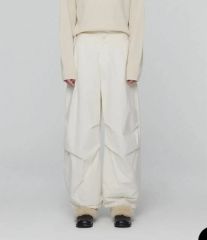 FUMITO GANRYU Draped Linen Pants - Ecru - メルカリ