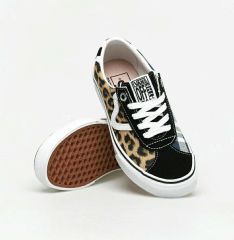 未使用】VANS エラ レオパード カーフレザー ハラコ 豹柄 限定モデル