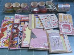 暗殺教室 グッズ まとめ売り 文房具 しおり レースブレスレット等 