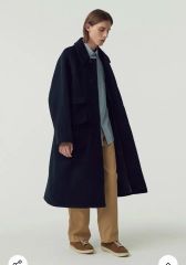 COMPTOIR DES COTONNIERS】タータンチェック ウールコート - メルカリ