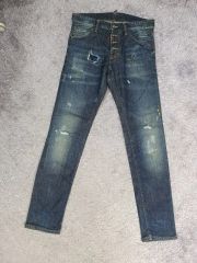 値下げ不可 メンズ DSQUARED2 ダメージ加工デニム 44 - メルカリ