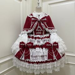axes femme kawaii ベルベットドールジャンスカ&ハーフボンネット