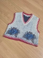 縷縷夢兎 broken mohair knit vest ニットベスト 縷縷夢兎 broken mohair knit vest ニットベスト - メルカリ