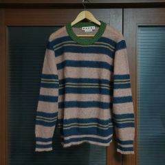 marni マルニ メンズ 08AWモヘア混Vネックニット46 - メルカリ