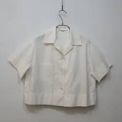 Acne Studios アクネストゥディオズ 白 半袖 クロップド シャツのサムネイル