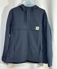 美品】Carhartt ナイロンフーディジャケット グレー アノラック