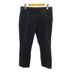 ジョセフ JOSEPH パンツ スラックス テーパード シャドーチェック 36 黒 ブラック 1015 ■YHS7のサムネイル
