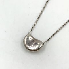 H4】✨ティファニー ビーンズ ネックレス ペンダント 925 刻印 箱付き 